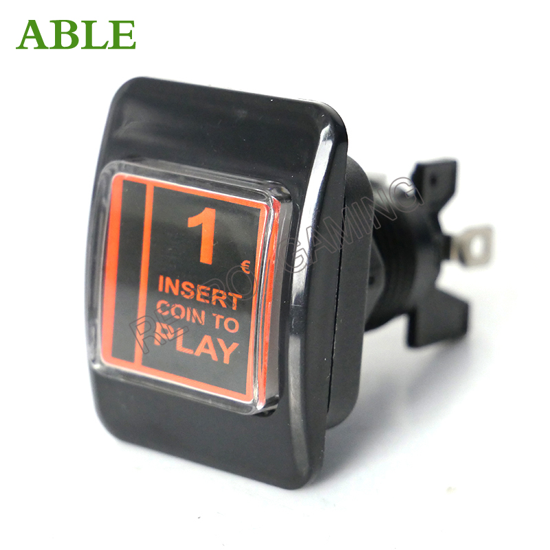 Retro Gaming Shop - 1pcs 1€ Push Button For Credit