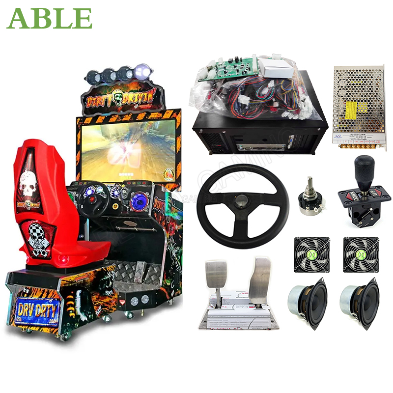 Retro Gaming Shop - Dirty Drivin Arcade Game Machine DIY