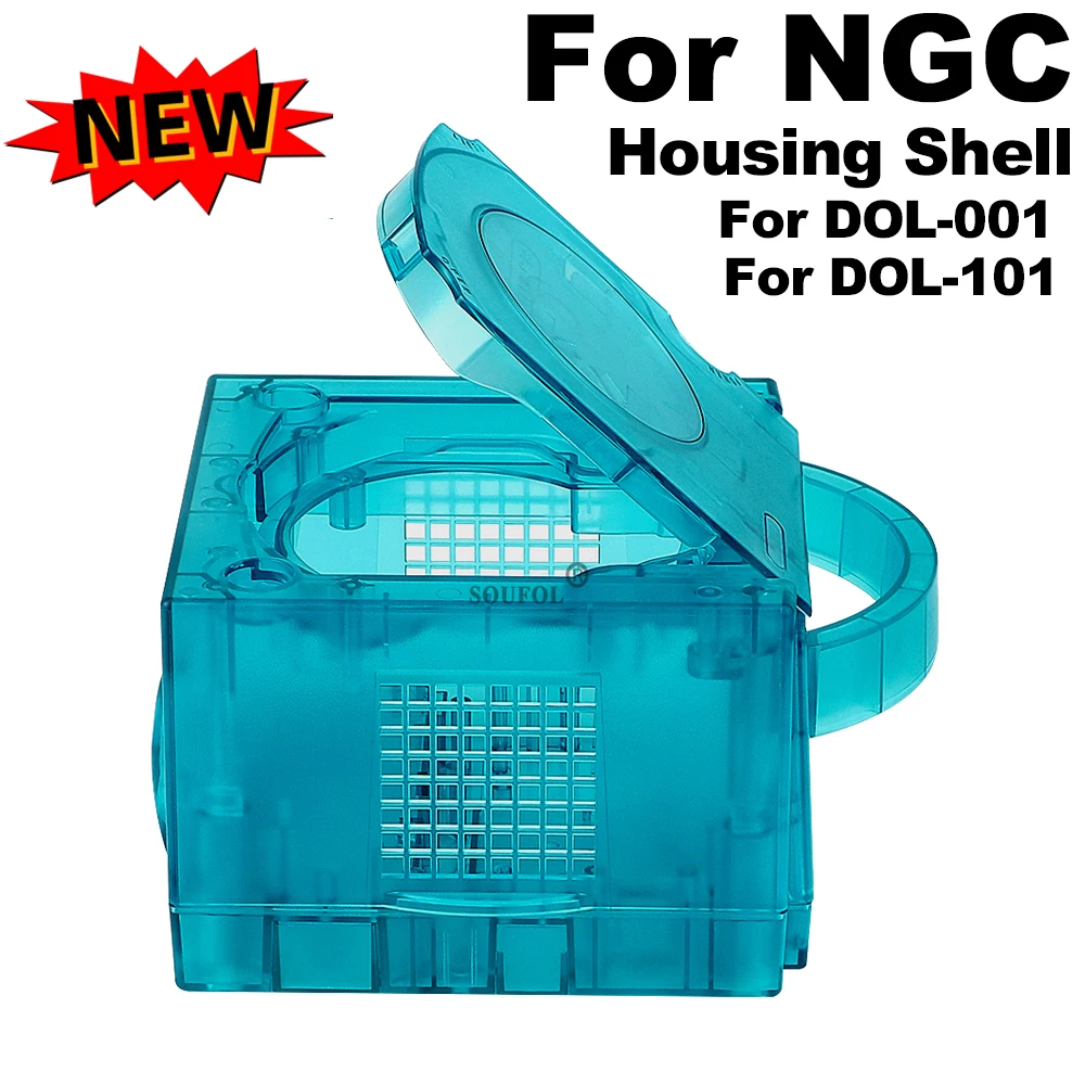 Retro Gaming Nintendo - Ice Blue Replacement Case for Gamecube