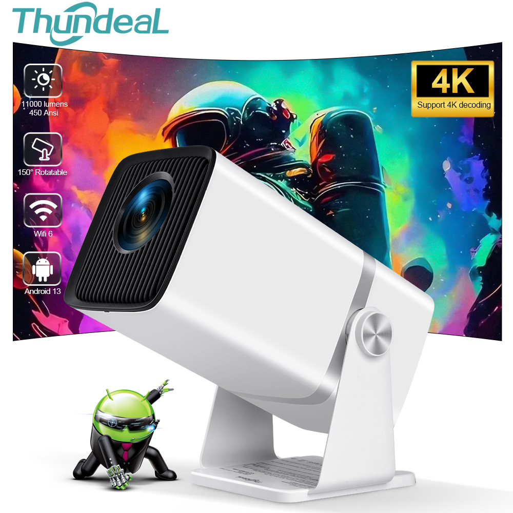 Retro Gaming Projector - ThundeaL 4K Full HD Projector FHD