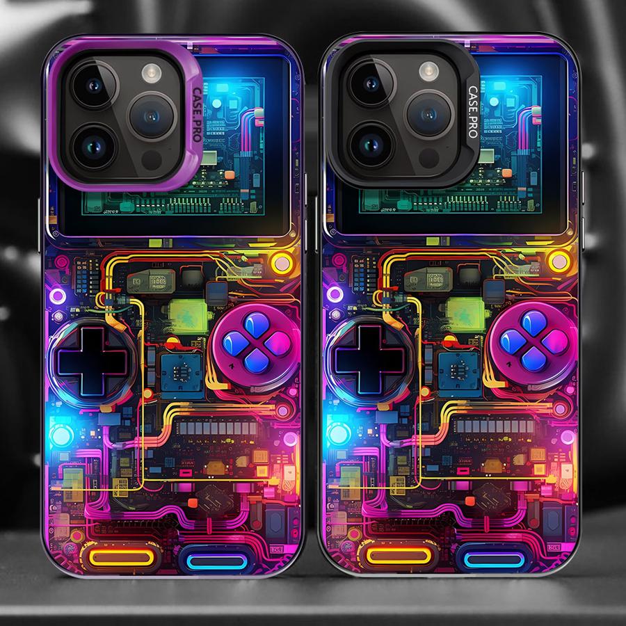 Retro Gaming Phone - Retro Game Console Pattern Phone Case