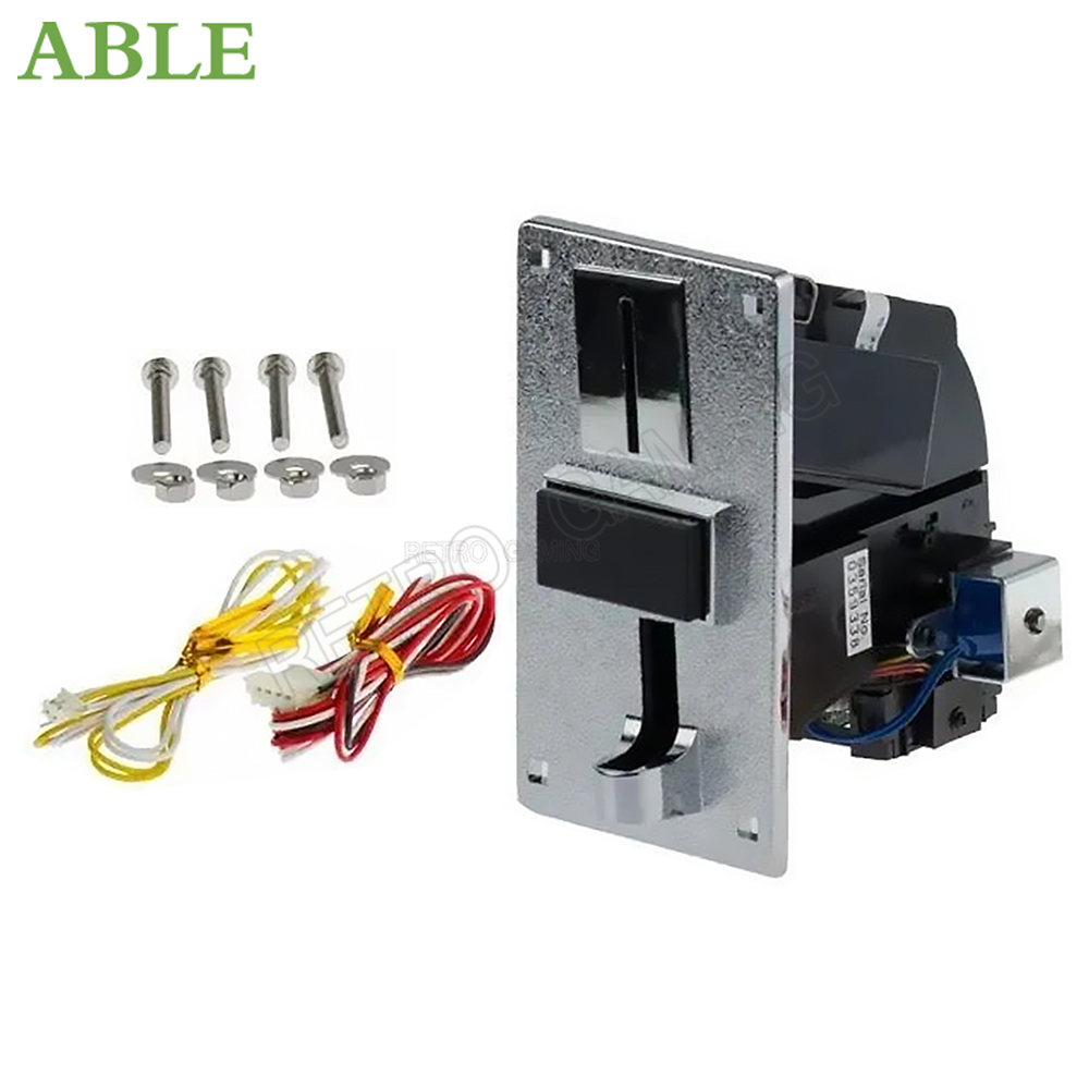 Retro Gaming Shop - EU9 Coin Acceptor Metal Panel universal