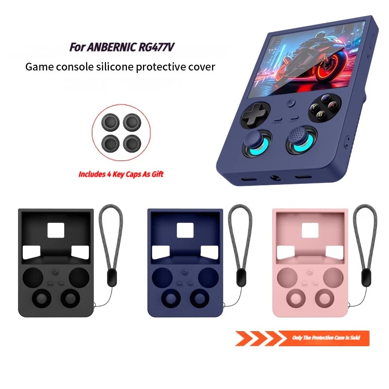 Retro Gaming In 2026 - For ANBERNIC RG477V Silicone Protective Case