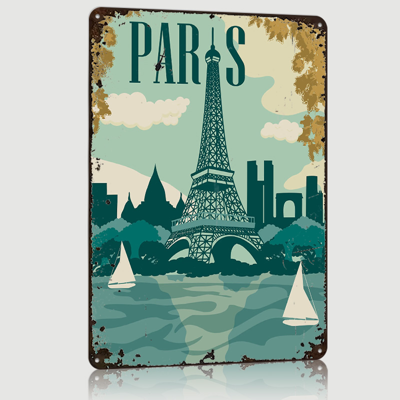 Paris Poster Customized Vintag - Retro Gaming Paris 评论和价格