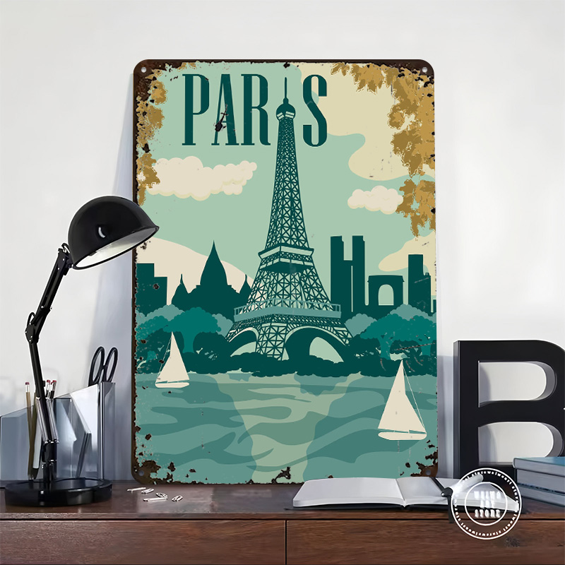 Paris Poster Customized Vintag - Retro Gaming Paris 评论和价格