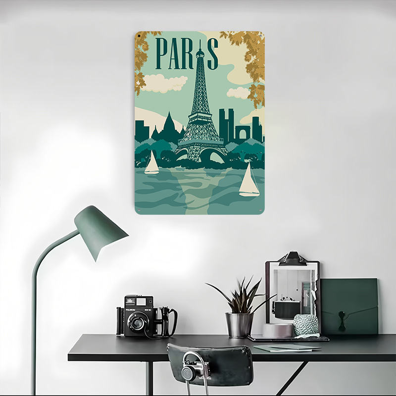 Paris Poster Customized Vintag - Retro Gaming Paris 评论和价格