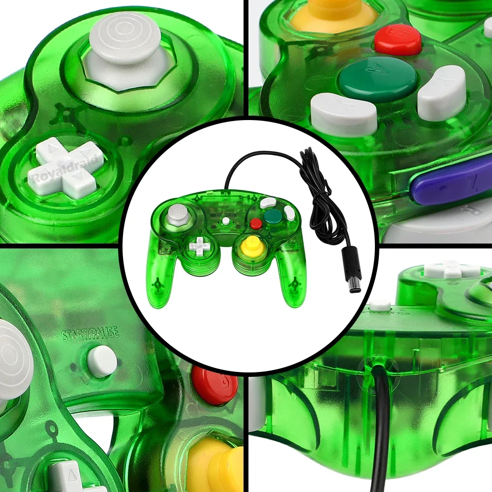 8 Colors Transparent For NGC W - Retro Gaming Joystick 评论和价格