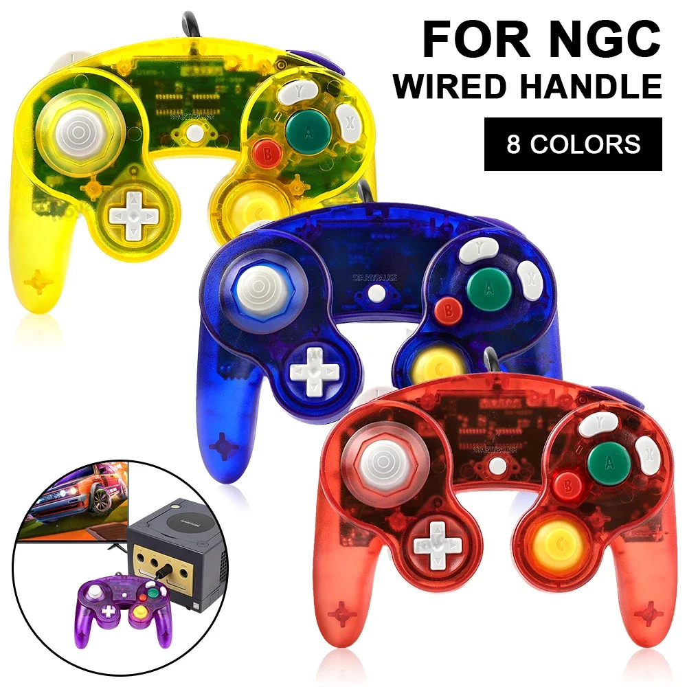 8 Colors Transparent For NGC W - Retro Gaming Joystick 评论和价格