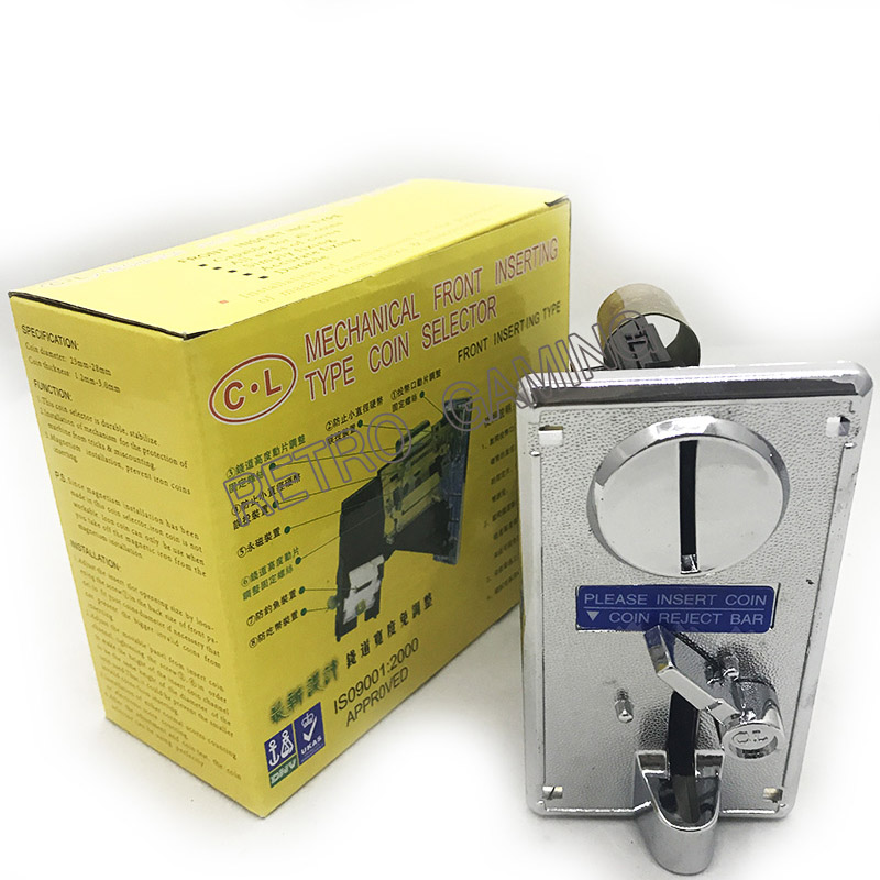 Mechanical Coin Acceptor Plast - Retro Gaming Shop 评论和价格
