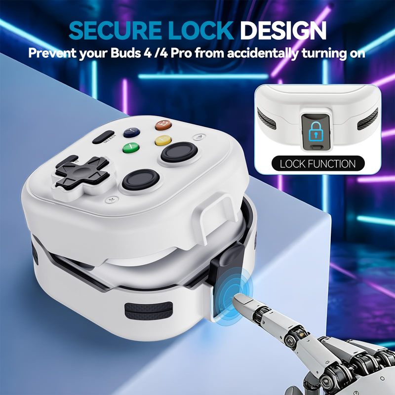 for 2026 Galaxy Buds Pro 4 Cas - Retro Gaming Design 评论和价格