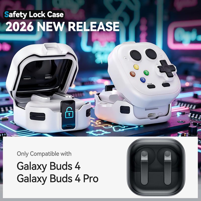 for 2026 Galaxy Buds Pro 4 Cas - Retro Gaming Design 评论和价格