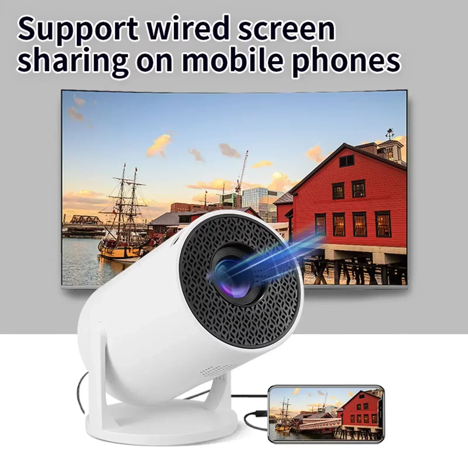 Mini HY300 Smart Android Proje - Retro Gaming Projector 评论和价格