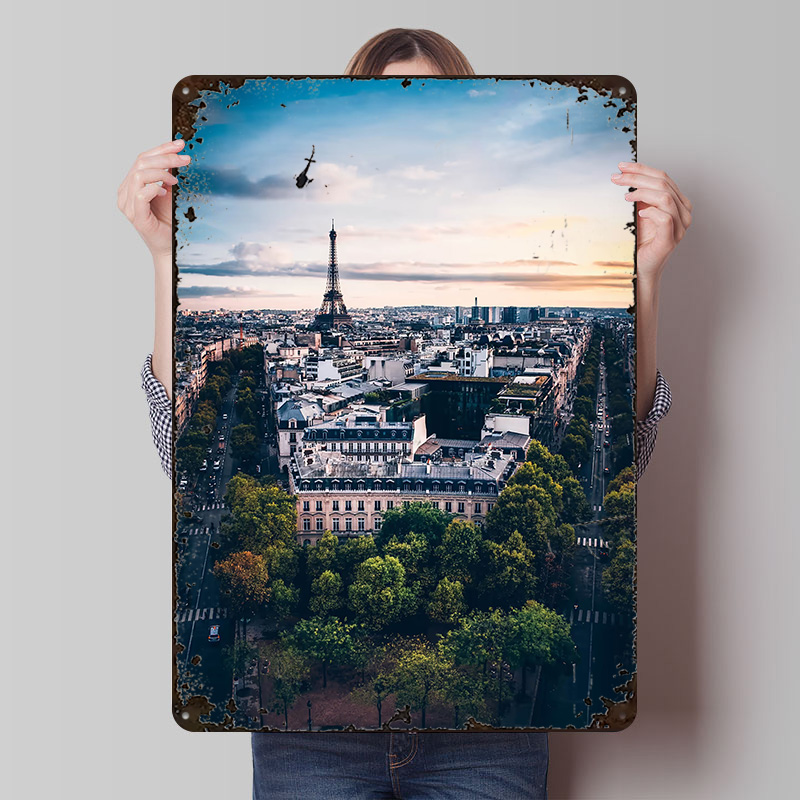 Paris Poster Customized Vintag - Retro Gaming Paris 评论和价格