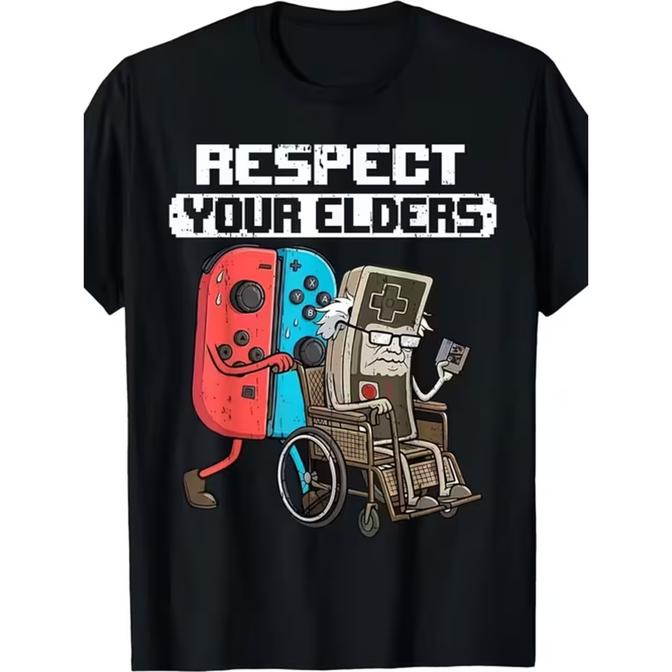Mens Pattern T Shirt Theme Eld - Retro Gaming Shirt 评论和价格