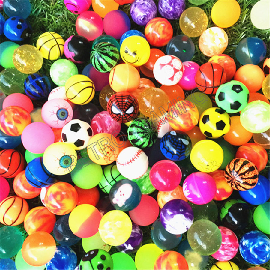 100pcs/lot Funny Toy Balls Mix - Retro Gaming Shop 评论和价格
