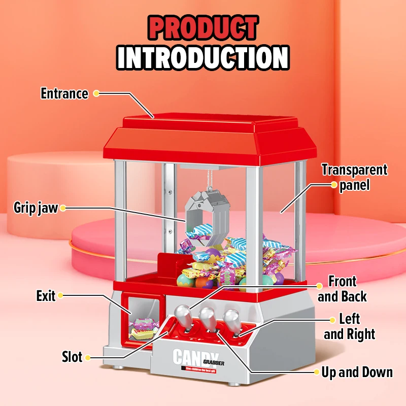 Claw Machine Electronic Candy  - Retro Gaming Games 评论和价格