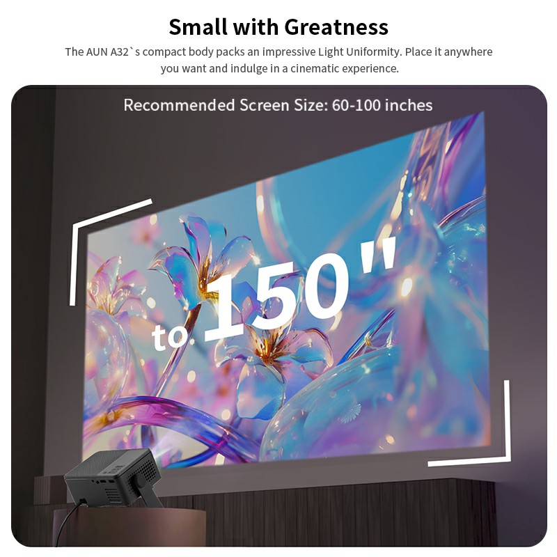 AUN A32 Pro Android 13 Project - Retro Gaming Projector 评论和价格