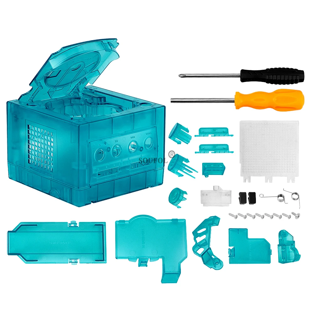 Ice Blue Replacement Case for  - Retro Gaming Nintendo 评论和价格