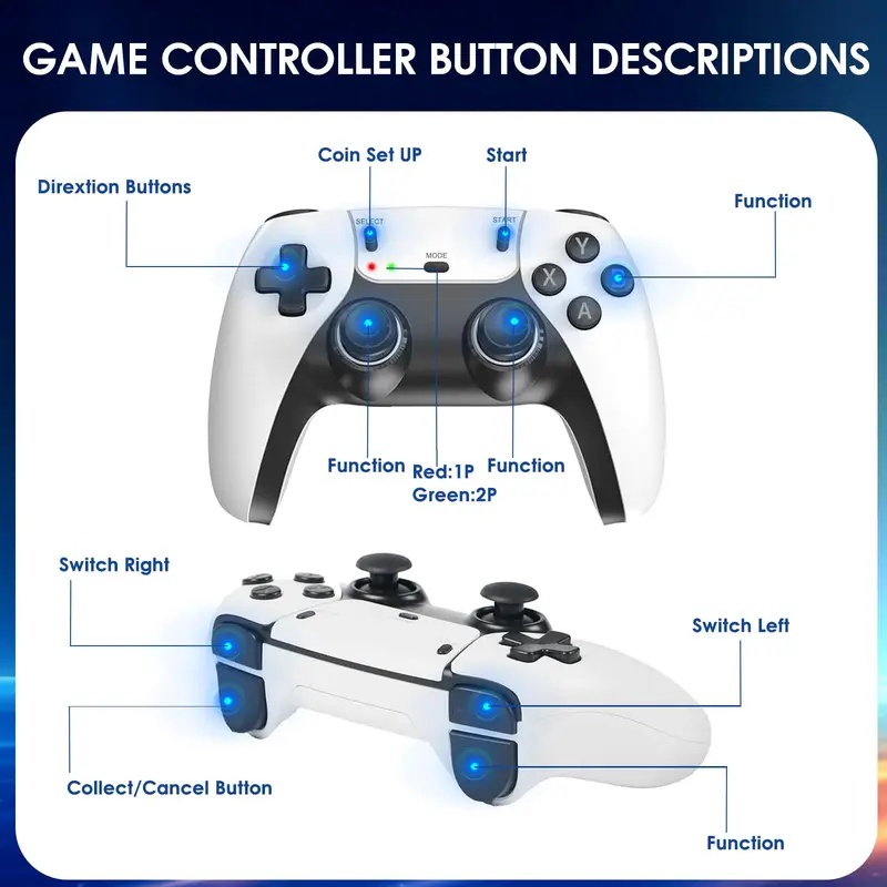 M15 Retro Video Game Stick 2.4 - Retro Gaming Joystick 评论和价格