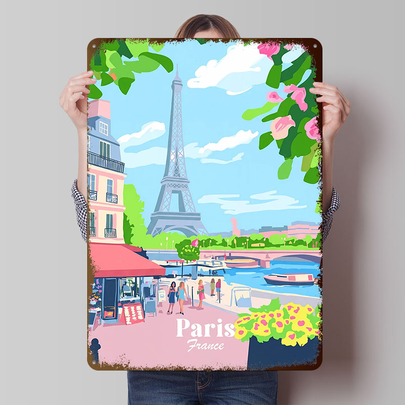 Paris France Poster Customized - Retro Gaming Paris 评论和价格