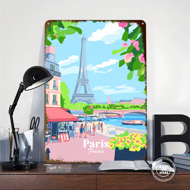 Paris France Poster Customized - Retro Gaming Paris 评论和价格