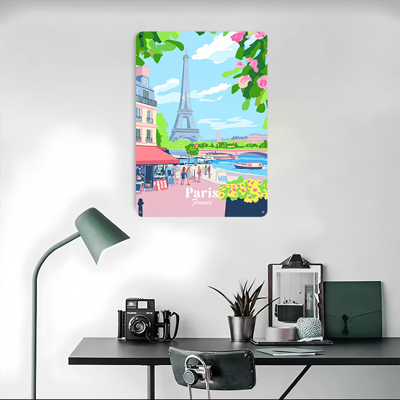 Paris France Poster Customized - Retro Gaming Paris 评论和价格