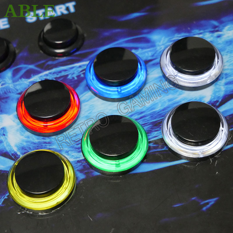 12pcs 6 Colors Arcade LED Push - Retro Gaming Shop 评论和价格