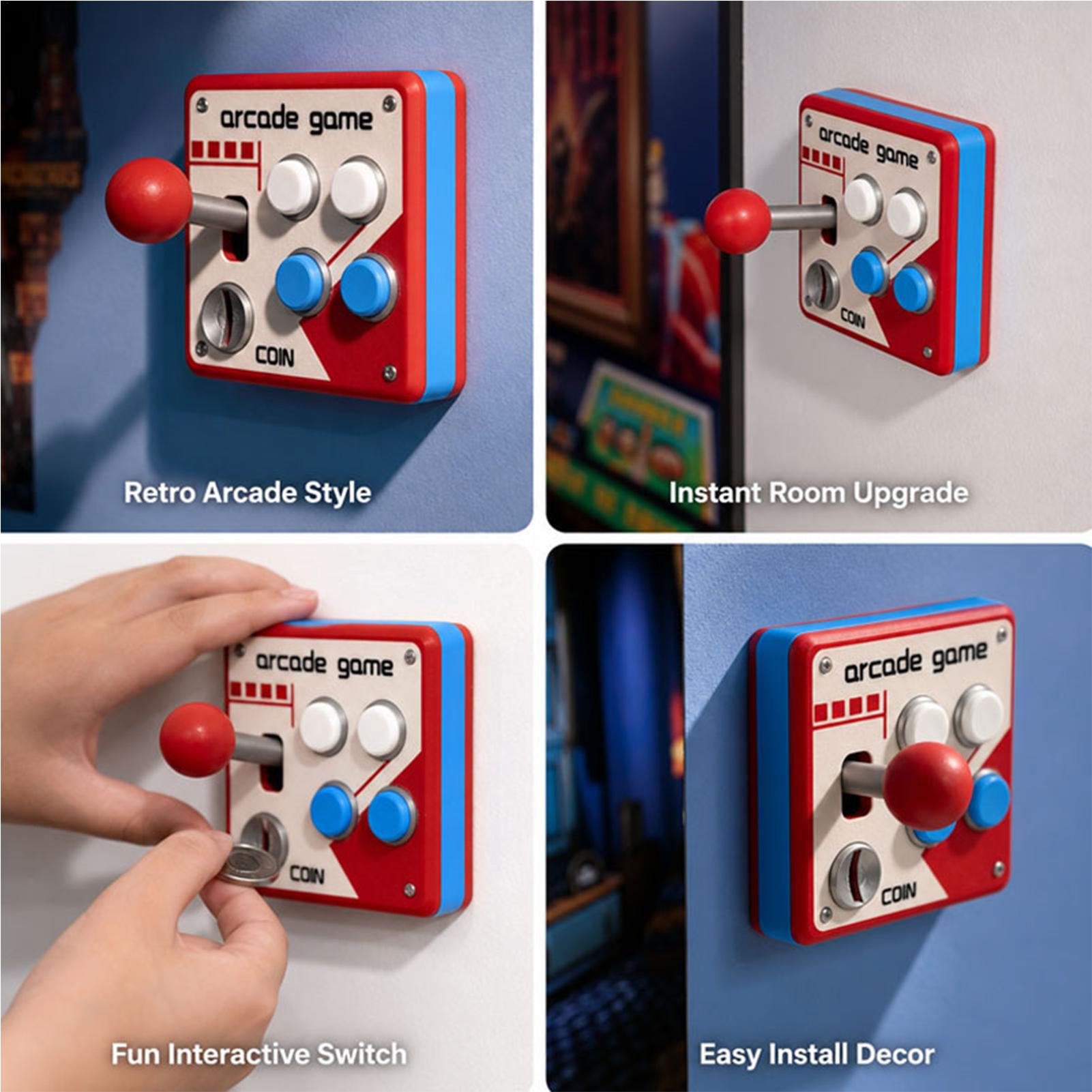 Creative Retro Arcade Game Lig - Retro Gaming Games 评论和价格