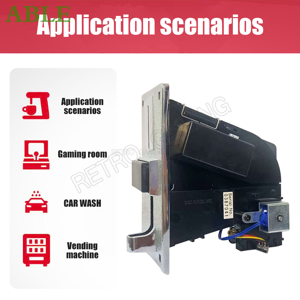 EU9 Coin Acceptor Metal Panel  - Retro Gaming Shop 评论和价格