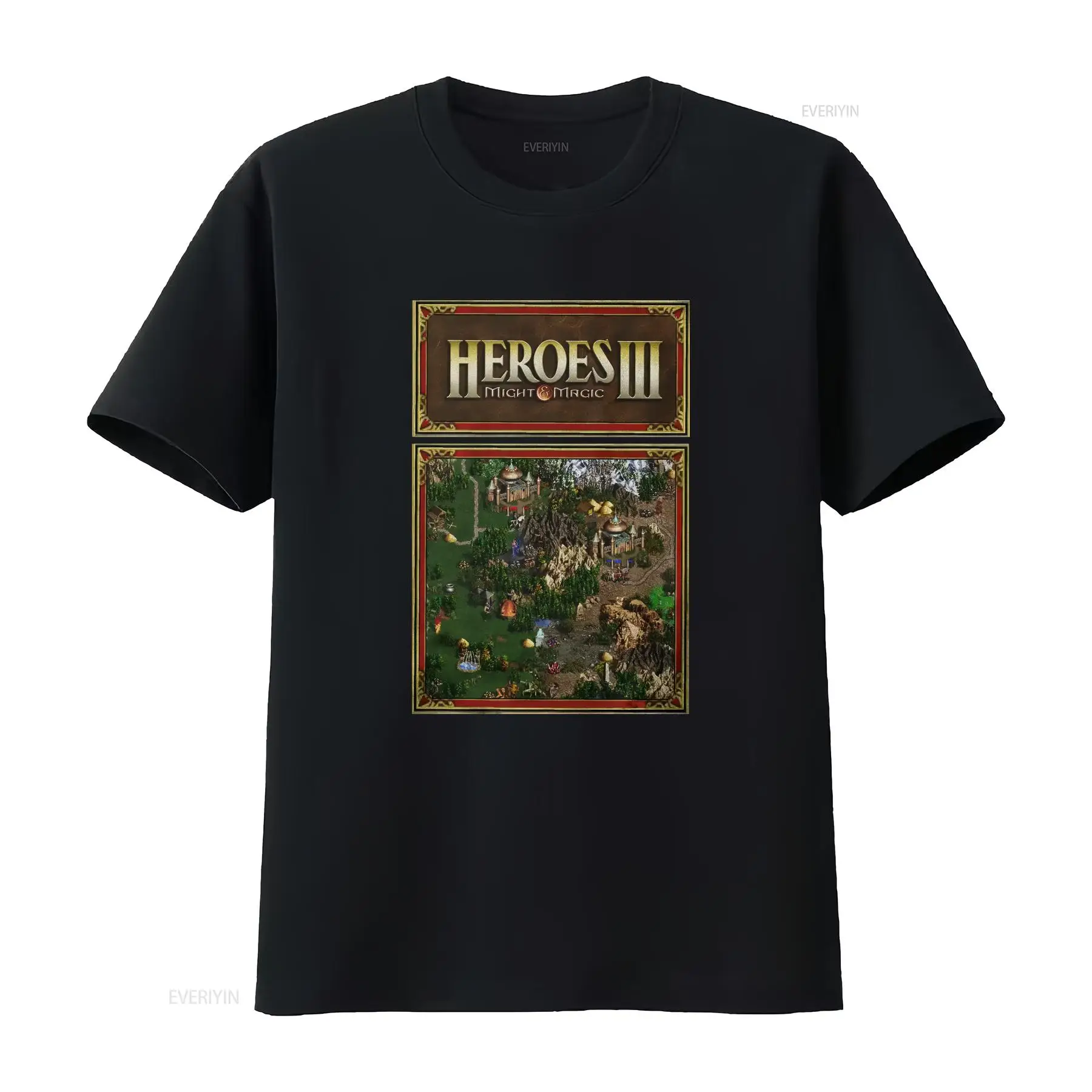 Heroes Map of Might And Magic  - Retro Gaming Shirt 评论和价格