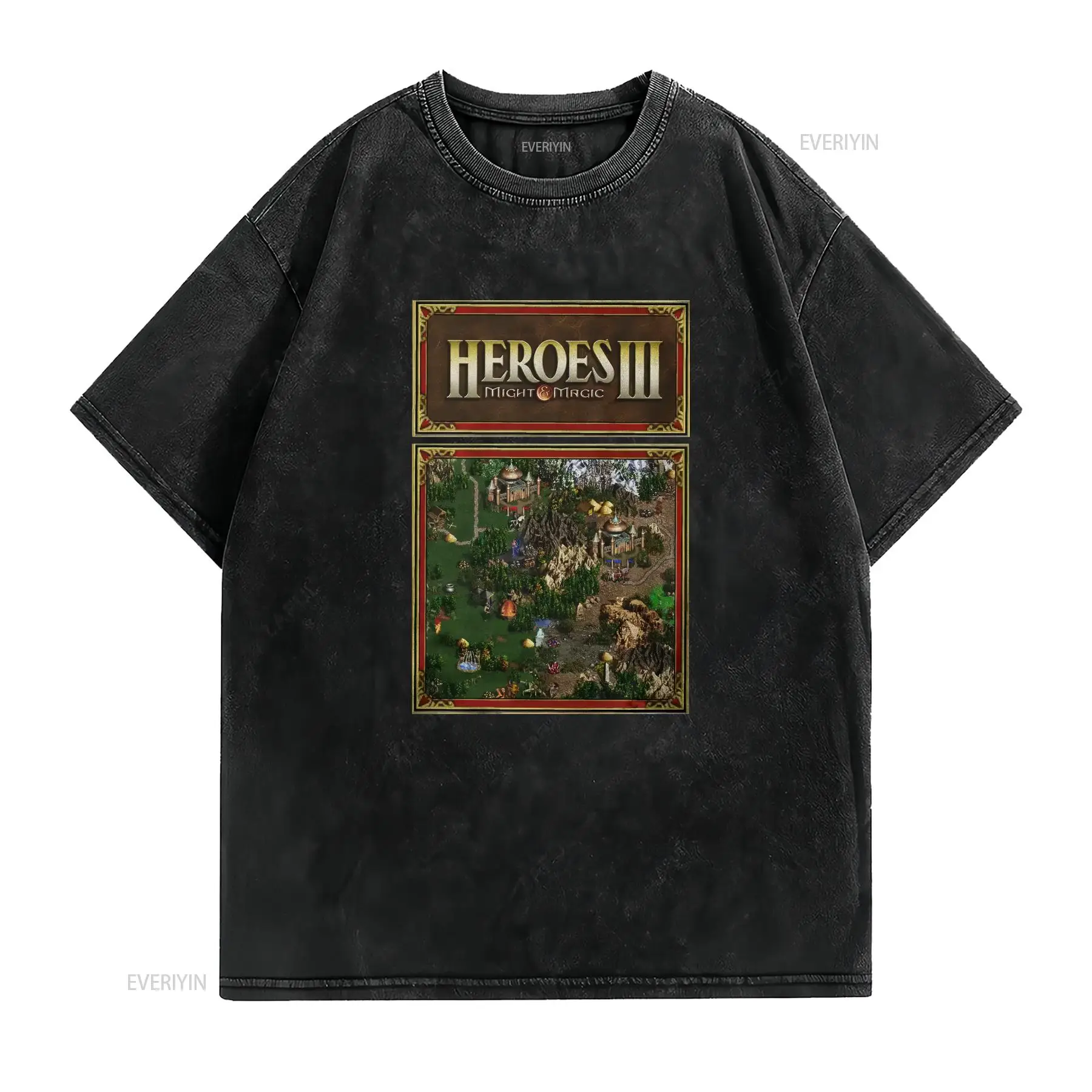 Heroes Map of Might And Magic  - Retro Gaming Shirt 评论和价格