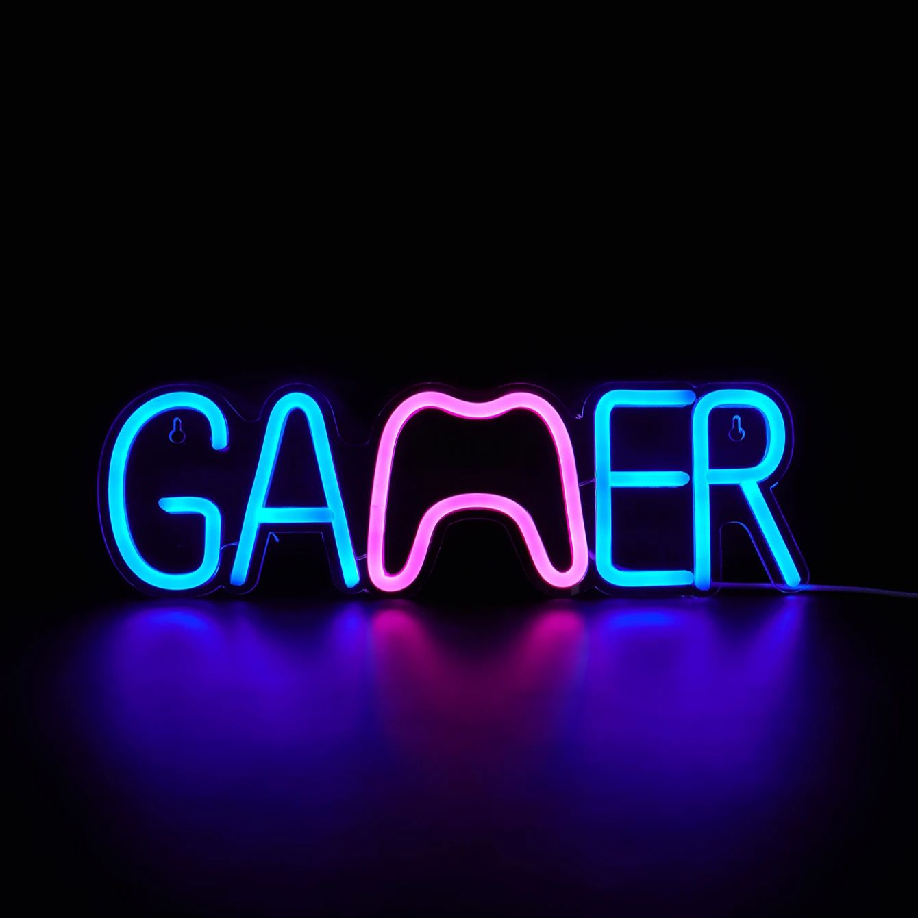 Chi-buy LED Neon Gamer Gamepad - Retro Gaming Projector 评论和价格