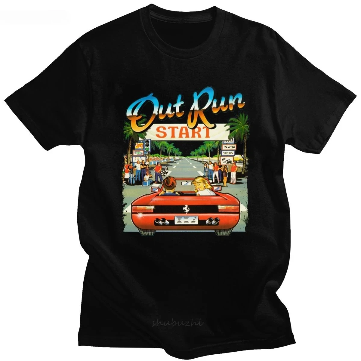 Japanese Arcade Racing Video G - Retro Gaming Shirt 评论和价格